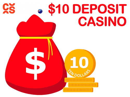 10 dollar deposit casinos logo