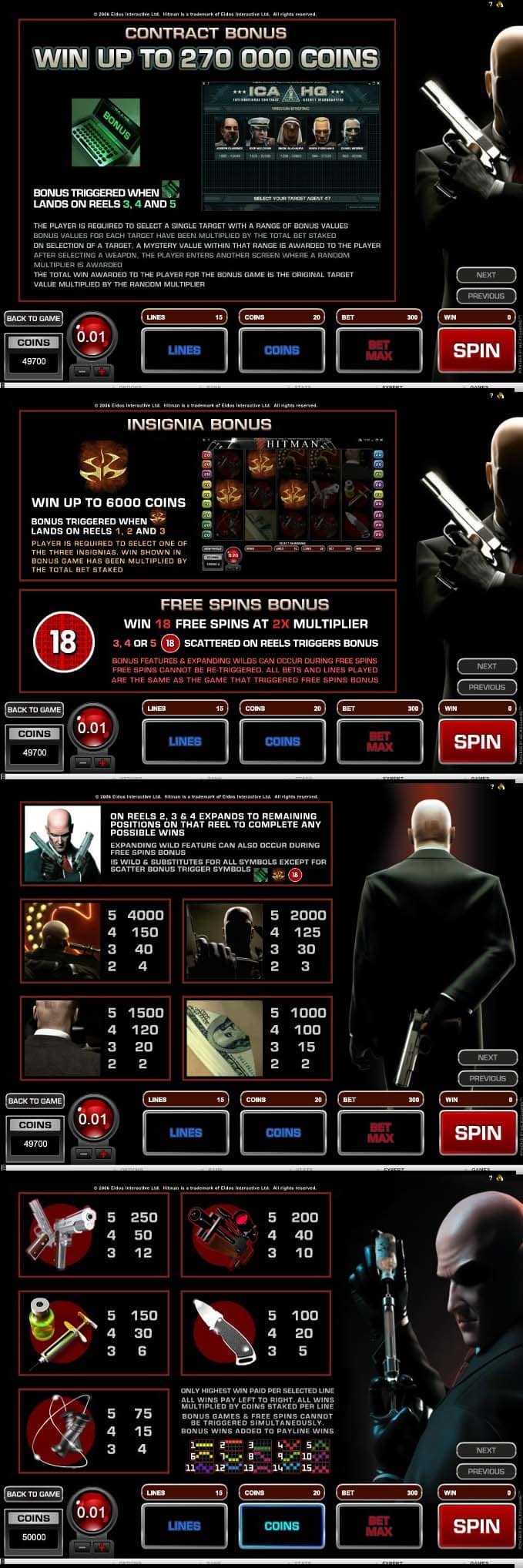 Hitman_(Slot_Game)_(Microgaming)_Paytable