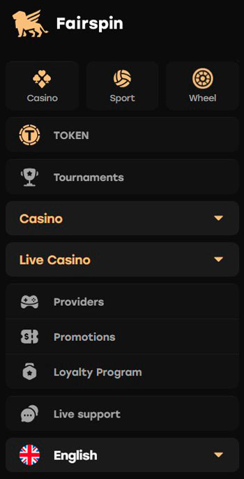 Fairspin Casino Official Site Usability