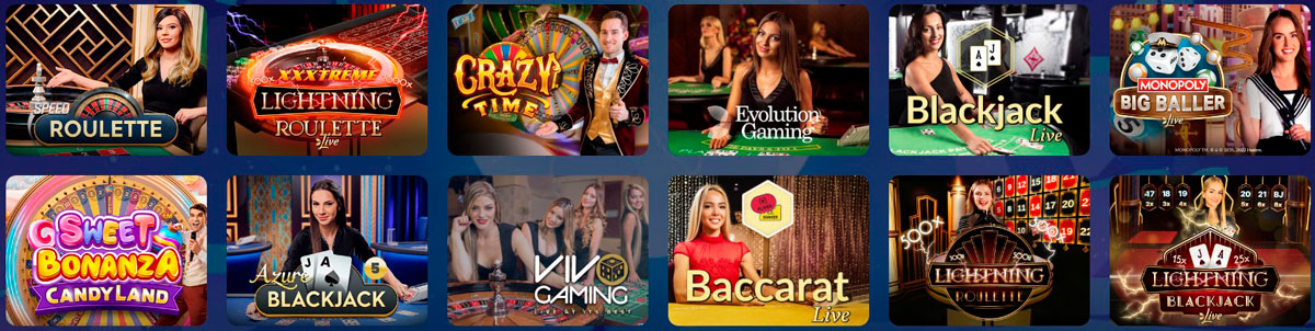 Live Casino Section