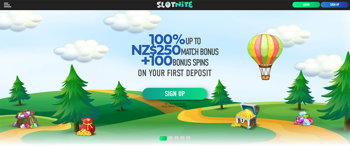 Slotnite welcome offer