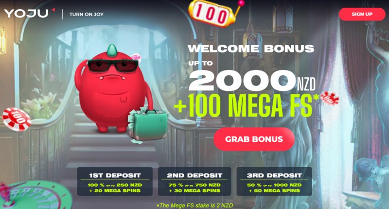 yoju casino welcome bonus
